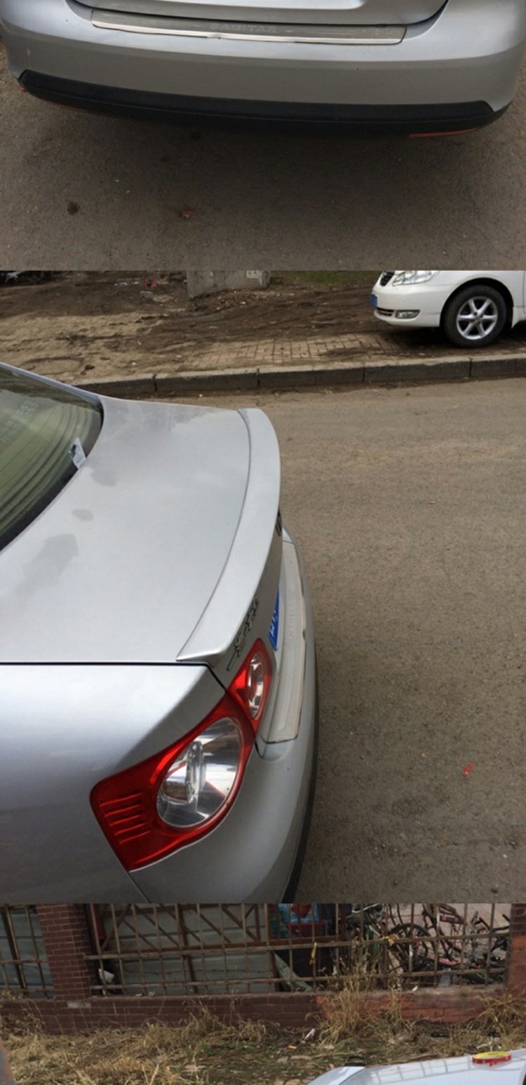 06-11 Kiểu dáng mới và cũ của Volkswagen Đuôi Sagitar Đuôi áp lực Sagitar cũ Lắp đặt vật liệu ABS miễn phí đuôi lướt gió ertiga 2020