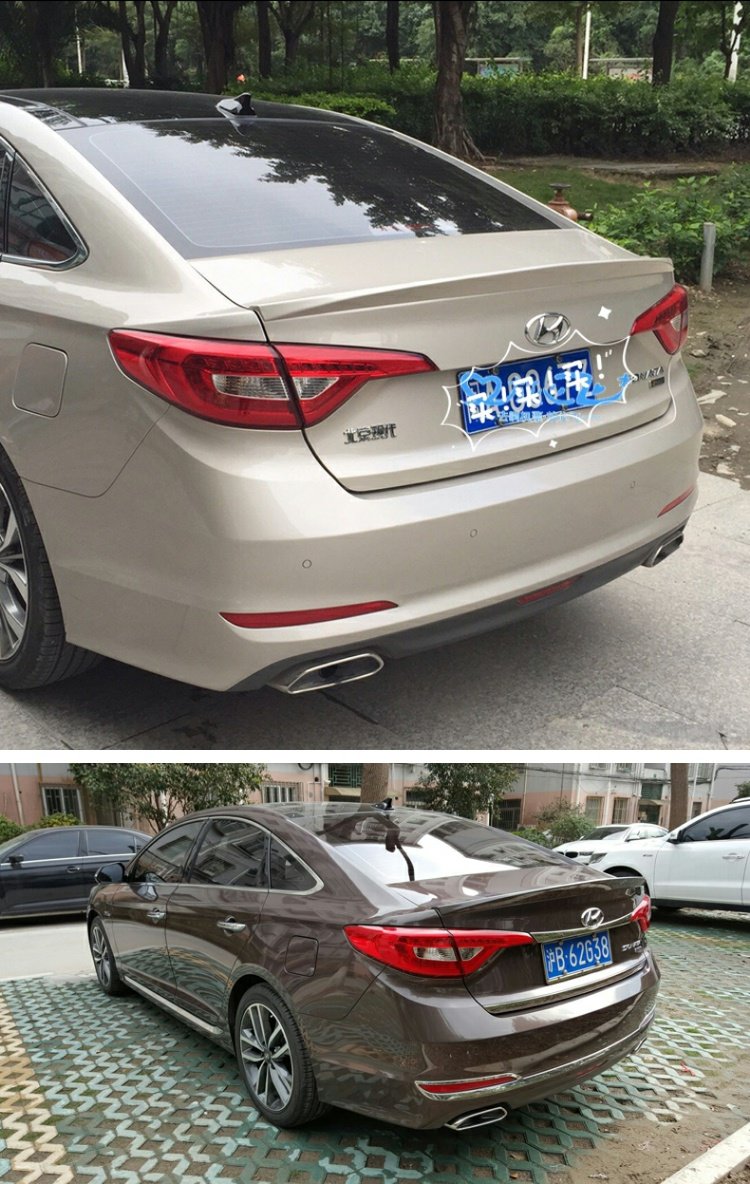Sonata Sonata chín vây 9 15 cánh cố định đặc biệt điện áp biến đổi cáp chín chín thế hệ cánh cánh đuôi - Sopida trên cánh gió xe ô tô