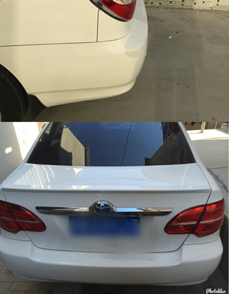 Toyota Corolla đuôi cánh 05-16 corolla mới đuôi ngang cánh Corolla áp lực ngang cánh đuôi miễn phí sửa đổi đặc biệt đuôi gió shark