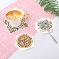 Châu Âu diatom bùn coaster văn phòng cốc mat đơn giản hộ gia đình thấm trà coaster cách nhiệt mat tùy chỉnh - Tách bình giữ nhiệt 1000ml