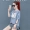 Áo thun ngắn tay nữ mùa hè 2019 phiên bản Hàn Quốc mới của thời trang hoang dã bằng gỗ tai dài mảnh rời - Áo phông áo phông trắng