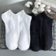 Socks Men's Mesh Breathable Anti-odor Socks Sports Socks Men's Black and White Short Boat Socks Men's Socks Summer Style Thin