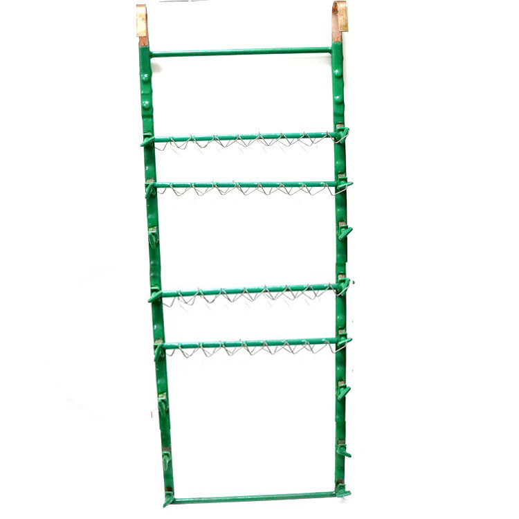 Galvanized cross-grade cleaning electrolytic spray mounted cleaning electrolytic spray paint stainless steel frame green packaging custom