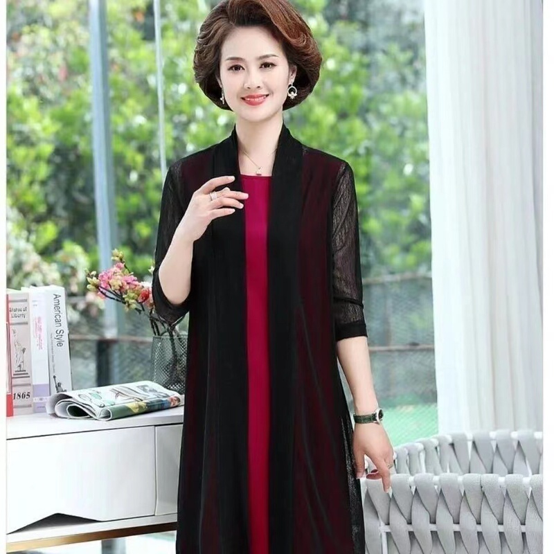 Shawl for Women, Stylish Outerwear, New Mid-Length Cardigan to Match Skirts, Solid Color Versatile Sun Protection Clothing, Thin Cape Shawl for Women, Stylish Outerwear, New Mid-Length Cardigan to Match Skirts, Solid Color Versatile Sun Protection Clothing, Thin Cape