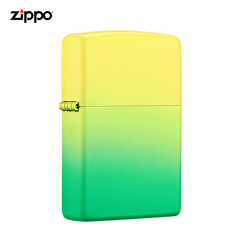 Zippo lighter genuine treasure gift lighter unbounded color green moving yellow gift to boyfriend