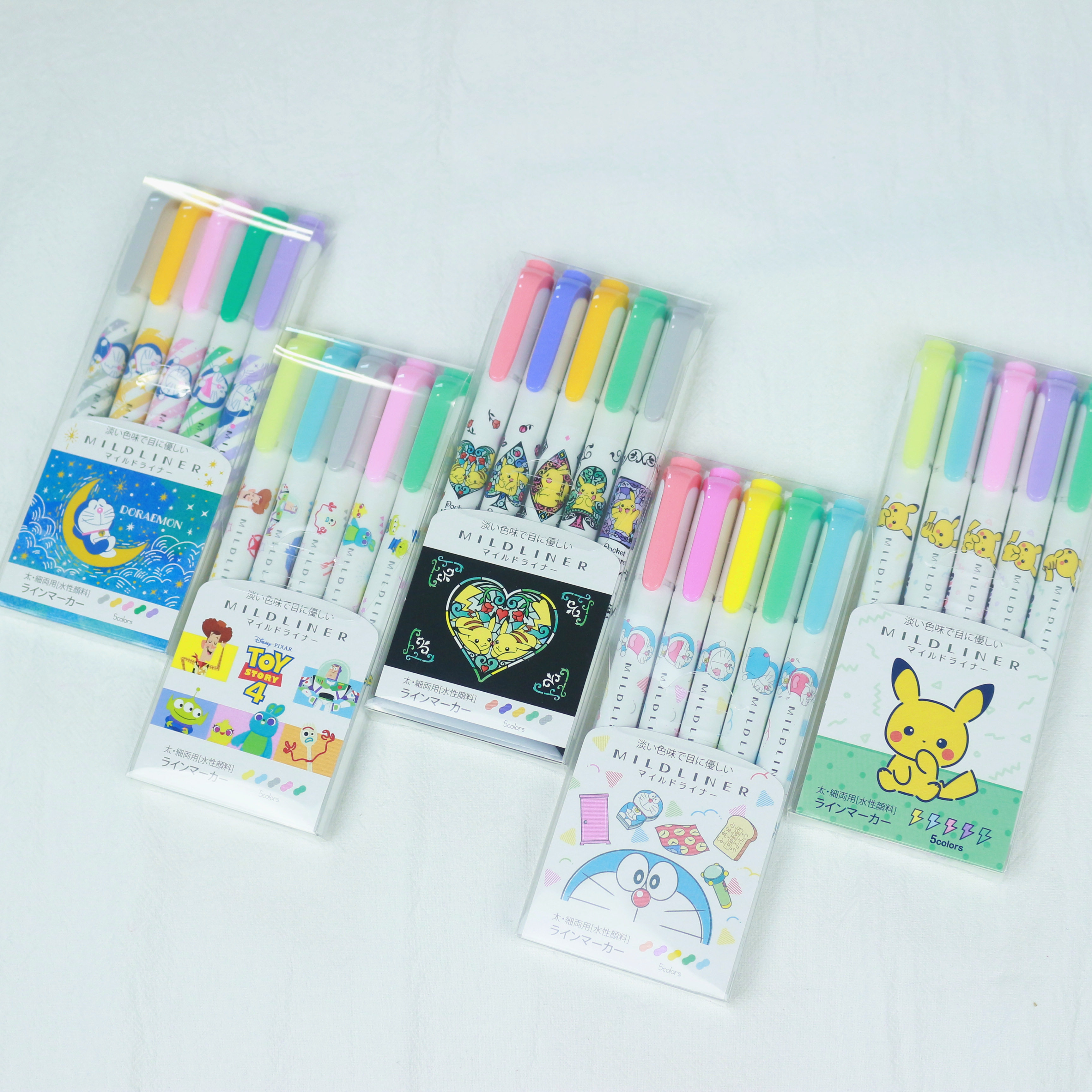 August College Zebra ZEBRA Highlighter Pikachu Limited Blue Fatty Toy Story