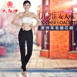 Dahong Sheep Cotton Pants Women's Clearance Wool Pants Warm Pants Thickened High Waist Belly Controlling Graphene Cotton Pants 82K208