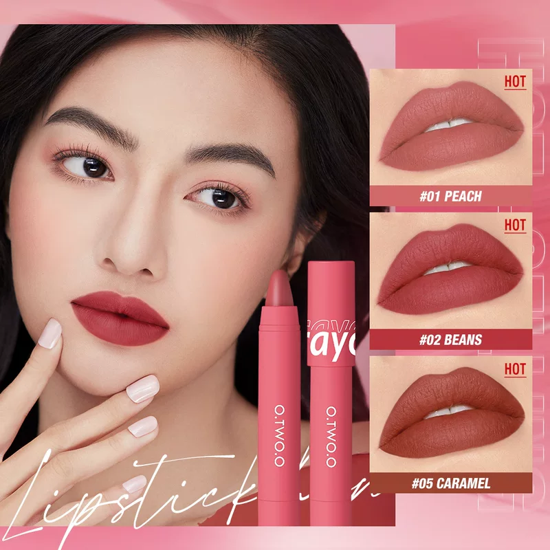  Velvet LipstiPJKlckMautte Lip Gloss Liqid Lip Tint Cream 8