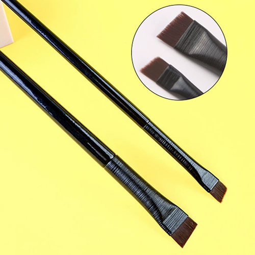 Новые 2pcs/Set Brow Contour Crash Brush Brow Brush Brush Porta