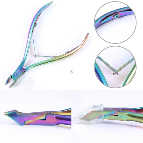 Full Beauty Nail Nail Cutper Nipper из нержавеющей стали Rainbow Twe