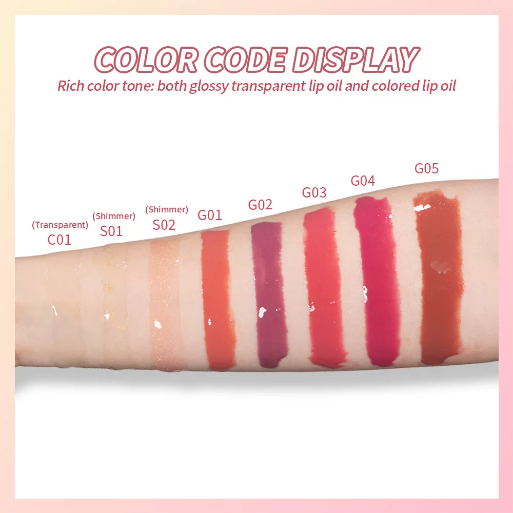 6 LIP GLOSS SET NON-Stick Matte Lip Gloss Set Gift Box