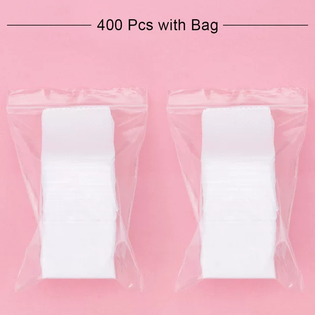 [200/400Pcs П pads remover для клей для наращивания ресниц без ворса]