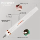 Портативная электрическая дрель для ухода за ногтями YIKOOLIN с 4 шт.