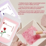 Мягкая гидро -желе маска порошковое лицо для лица отбеливание по уходу за кожей розы