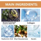 50 г крем для укладки вьющихся волос с черным касторовым маслом, увлажняющий