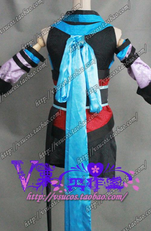 v mill cos / Qin Shilan khi trang phục mặt trăng cosplay phim hoạt hình trò chơi và trang phục truyền hình để lập bản đồ tùy chỉnh - Cosplay quần áo cosplay