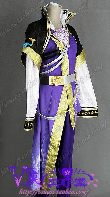 v kê cos thực sự ba nước vô song 8 Guo Jia gradient in cosplay phim hoạt hình trò chơi và quần áo truyền hình tùy chỉnh - Cosplay