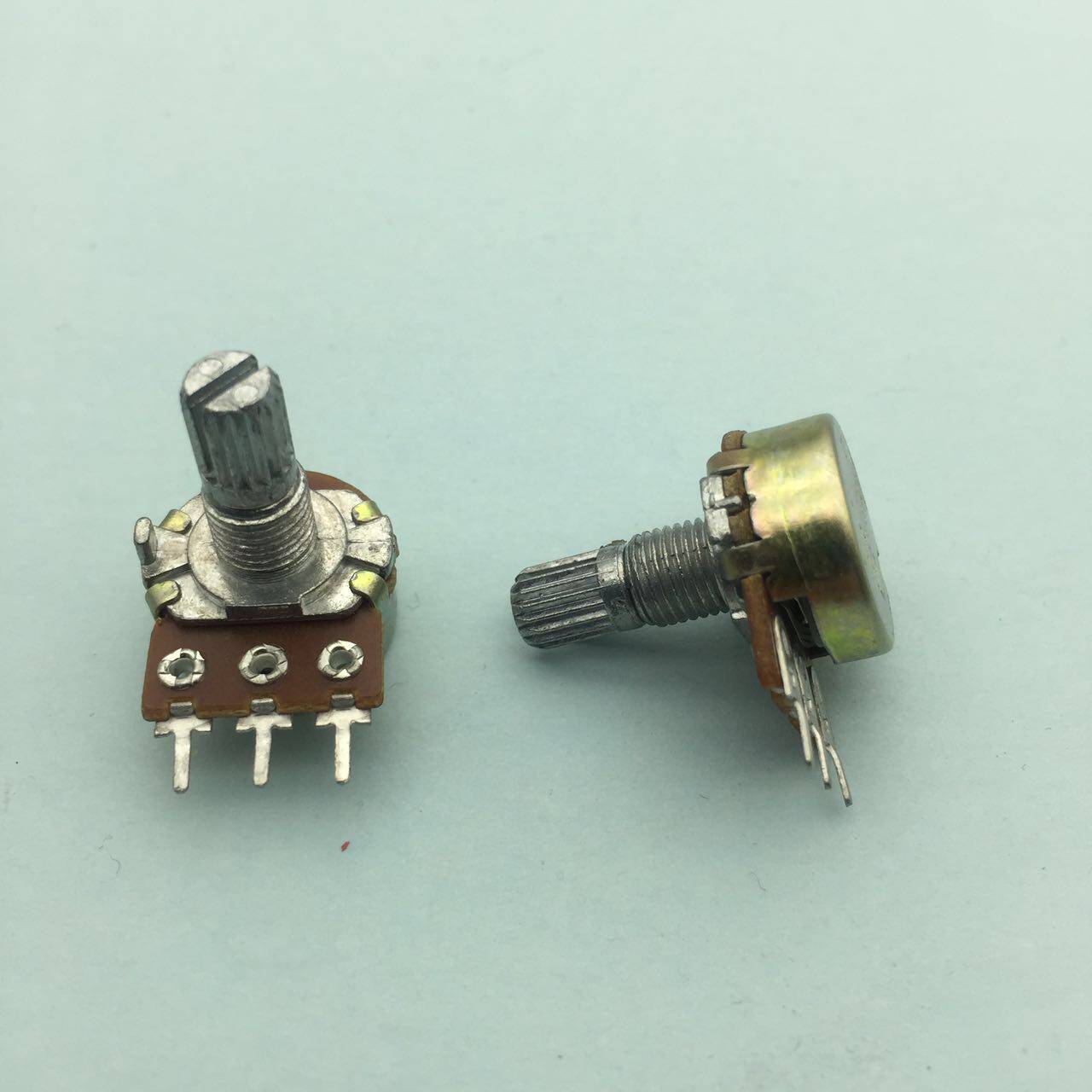 WH148 Single Power Meter B 1K 2K 5K 10K 50K 50K 500K 500K handle length 15MM