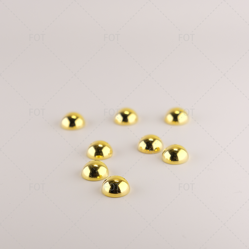 Golden Clock Scale Acrylic Numbers Abs Semi-Circle Beads Antique Style Clock DIY Materials Handmade Wall Clock Accessories