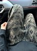 Knitted Dirty-Style Pants for Men, Autumn Ethnic Style Jacquard Wide-Leg Pants, Retro Lazy Relaxed Casual Long Pants