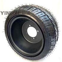 F1 amusement car equipment KART ATV modified 235 30-10 inch flat road tire iron wheels