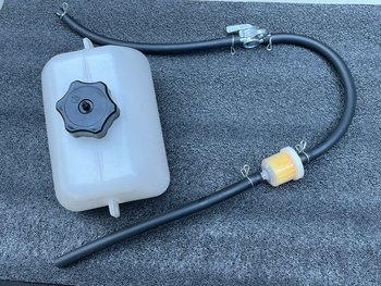 Modified four-wheel drift kart sports car mini motorcycle accessories fuel tank plastic oil pot oil pipe switch