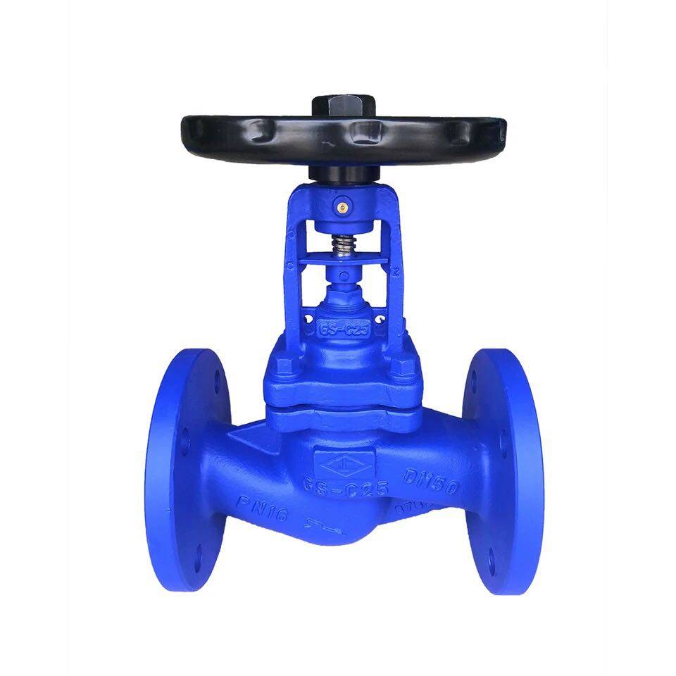 Jiangsu Huaying Valve Industry German standard bellows stop valve WJ41H-16C boiler high temperature steam flange stop valve