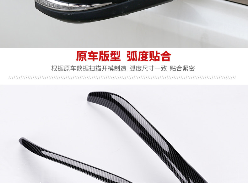 Зеркальное зеркало заднего вида