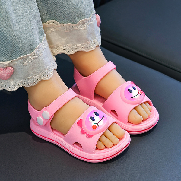 Children's Sandals Summer New Style Cartoon Lightweight Cute Non-Slip Soft-Soled Indoor Baby Beach Sandals for Boys and Girls — 3