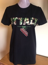 Fushen Records) Spece series T-shirt camouflage letters