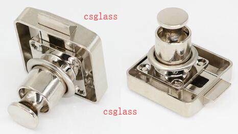 Keyless Automatic Lock Without Key Button Lock Marine Yacht Closet Door Lock Bounce Handle Lock Inclined Tongue Automatic Lock