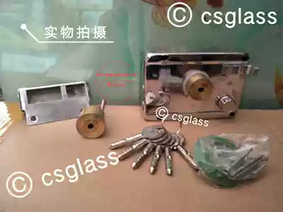 Rental house door lock Round key Stainless steel anti-theft door lock Old-fashioned anti-theft door lock external door lock Room door lock iron