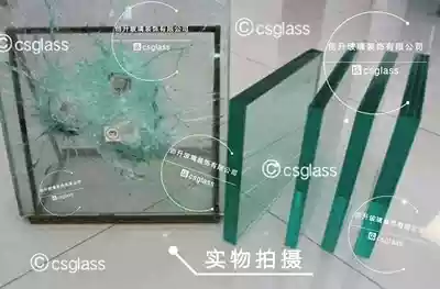 Bulletproof glass, anti-smashing glass, explosion-proof glass, bank counter, villa doors and windows, explosion-proof glass