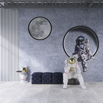 Tooling Grey Cement Wall Protection Wall Panel Lunar Surface Themed Integrated Wall Panel KTV Bag Compartment Decorative Buttoned Board Restaurant