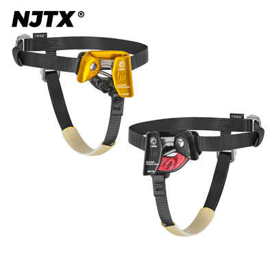 NJTX Serenity Adventure Caving Высотные работы Подъемник для левой и правой ноги Беговая веревка Вспомогательный зажим ножного типа Подъемник для ног против падения