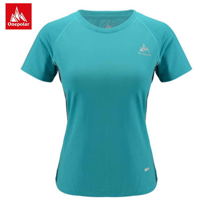 Onepolar Polar Quick-Drying T-Shirt Women's Spring and Summer Outdoor Sports Short-Sleeved Fitness Running Quick-Drying Clothing Breathable Half-Sleeved