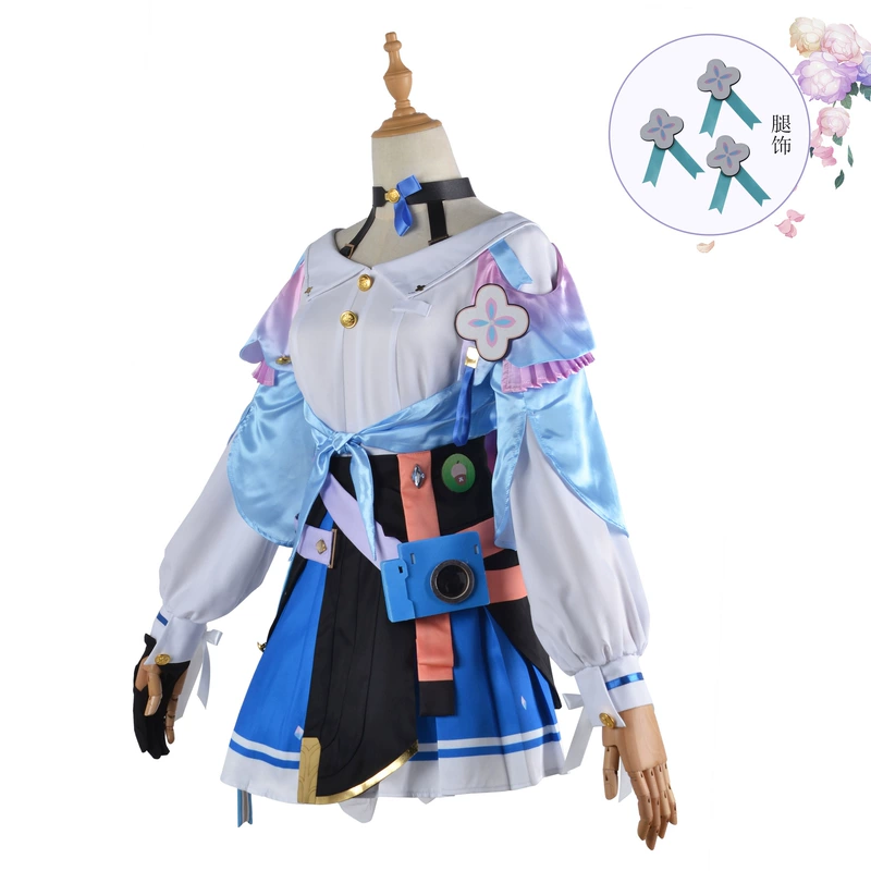 Miyuta sụp đổ trò chơi đường sắt bầu trời đầy sao cos phù hợp với trang phục cosplay nữ ngày 7 tháng 3 giống phong cách anime Nhật Bản