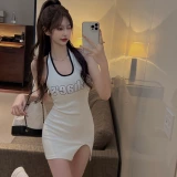 Сексуальная летняя одежда, приталенный корсет, юбка, платье, подходит для подростков