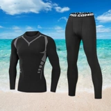 Штаны, пляжный купальник, комплект, лонгслив, одежда для защиты от солнца для плавания, подходит для подростков, большой размер