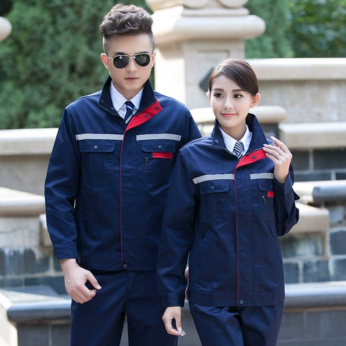 Осенний комбинезон, износостойкий светоотражающий лонгслив