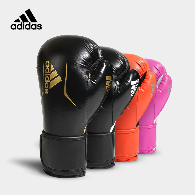 Adidas Boxing Gloves for Men, Women, and Children, Muay Thai Gloves, Fighting Training, Sanda, Professional Use Adidas Boxing Gloves for Men, Women, and Children, Muay Thai Gloves, Fighting Training, Sanda, Professional Use