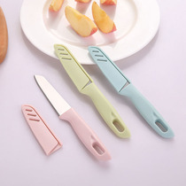 Stainless Steel Fruit Knife Home Fruit Peeler Kitchen Multifunction Paring Knife Portable Carry-on Melon Fruit Knife