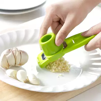 Household garlic press manual wash plate small garlic mixer garlic mortar garlic mortar garlic mortar ginger grinding machine