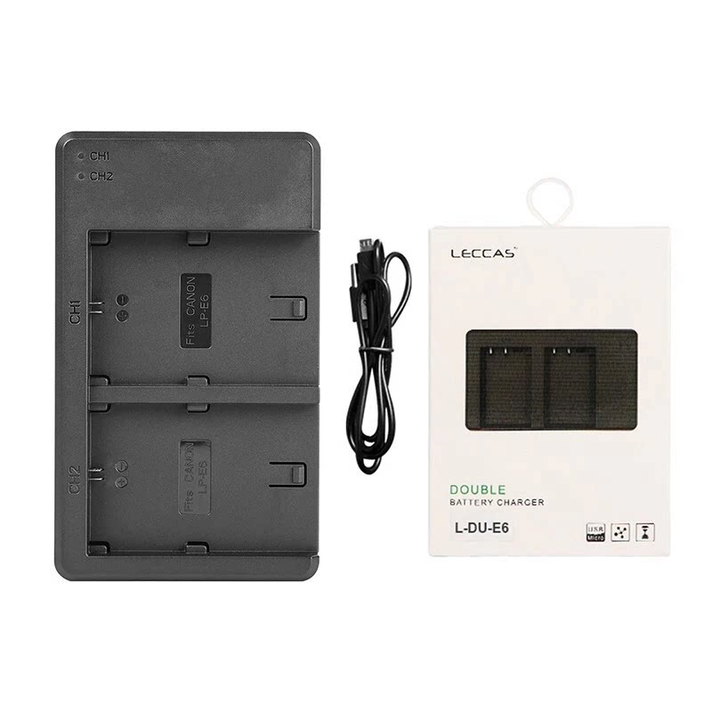 Number of Phantom Recas LP-E6N E17 E17 W126S FW50 FW50 EL15 EL15 EL15 camera battery double charger