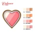 Girls Heart Red Love Rainbow High Gloss Powder Heart Shape Powder Eye Shadow 颜 九 妆 in Super Fire Cosmetics - Blush / Cochineal Blush / Cochineal