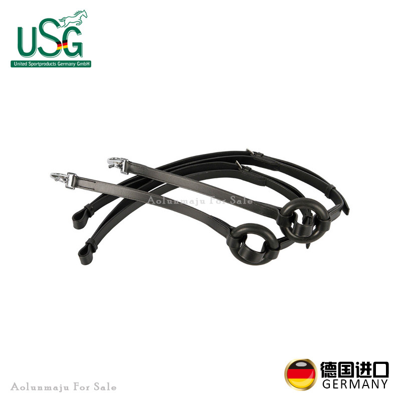 Germany USG Side harness Saddle accessories Oren Harness Equestrian supplies Horse equipment Auxiliary side harness training Auxiliary harness