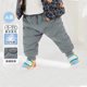 Brand discount baby down pants for boys and girls, baby winter clothes, 2023 new warm and thickened high-waisted pants