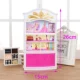 Dress Up Doll Gift Set Phụ kiện Doll Home Tủ Dress Up Tủ quần áo Barbie House