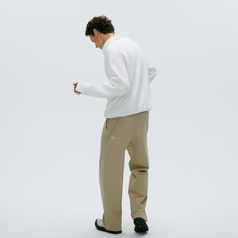 Space Out Japanese Toray Loose-Fitting Waterproof Four-Way Stretch Functional Pants with Zipper at the Cuffs