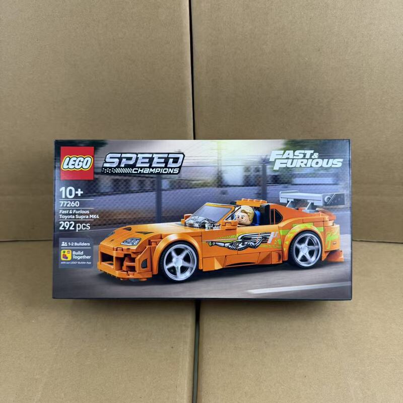 【Lego】Lego 77260 Toyota Supra Mk4 from the Movie Fast & Furious, the Same Super Racing Car Building Blocks 【Lego】Lego 77260 Toyota Supra Mk4 from the Movie Fast & Furious, the Same Super Racing Car Building Blocks